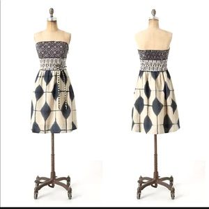 Anthropologie MAEVE Magellan Shibori Dress